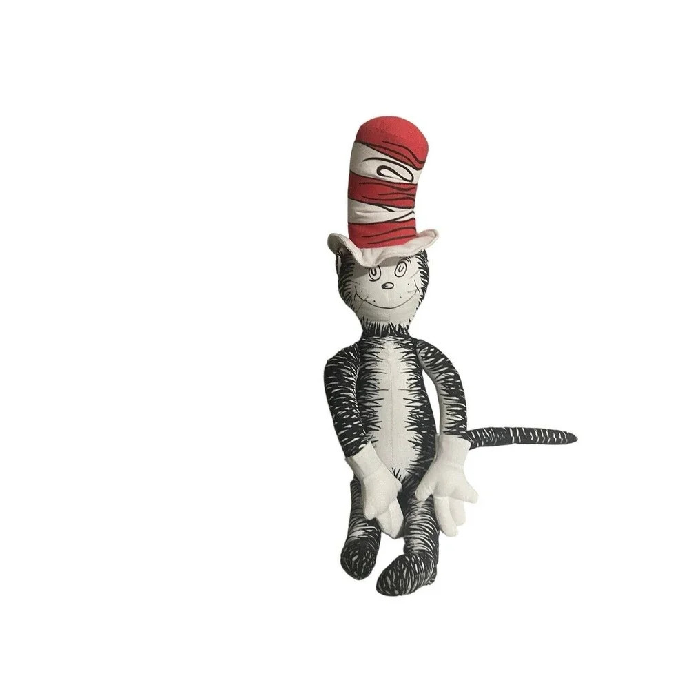 Vintage Cat in the Hat Plush Doll Dr. Seuss Random House 1994